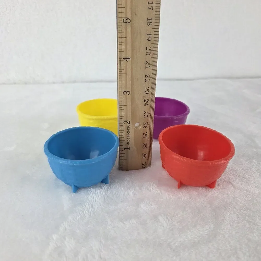 Jumping Jack 2013 Replacement Baskets Lot Of 4 Colored Cups Goliath Game‎ Parts